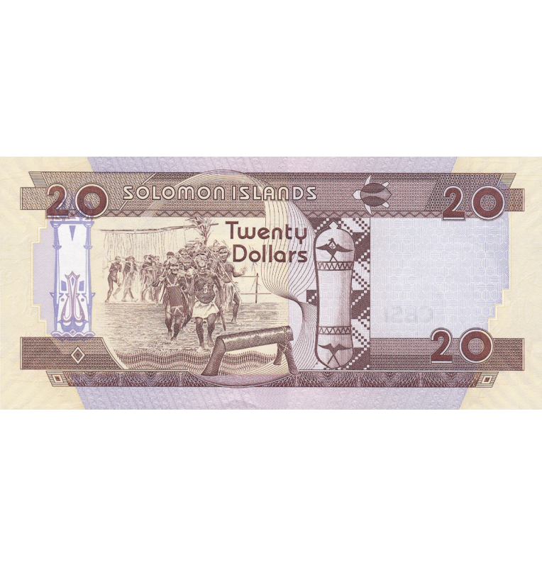 Solomon Islands 20 dollars 2006 ND Pick 28b